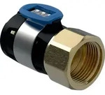 Geberit GE FlowFit, &Uuml;bergang, IG, SiBr, d40mm x Rp1 1/4, 1 Stk.