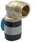 "Geberit FlowFit &Uuml;bergangsbogen 90 Grad mit Au&szlig;engewinde, D 16mm, R 3/4", Rotguss