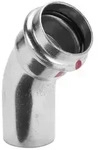 Viega Bogen Prestabo 1126.1 35mm, 45G, St unl., SC-Con., Einstecke.