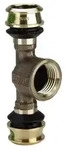 Viega T-St&uuml;ck Raxofix 5317 16xRp 1/2x16, m SC-Con., Siliziumbronze