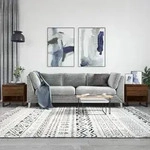 vidaXL Couchtische 2 Stk. Braun Eichen-Optik 50x46x50 cm Holzwerkstoff