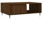 vidaXL Couchtisch Braun Eichen-Optik 90x60x35 cm Holzwerkstoff