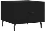 vidaXL Couchtisch Schwarz 50x50x40 cm Holzwerkstoff