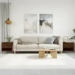 vidaXL Couchtische 2 Stk. Braun Eichen-Optik 50x46x50 cm Holzwerkstoff