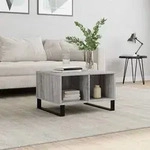 vidaXL Couchtisch Grau Sonoma 60x50x36,5 cm Holzwerkstoff