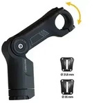 "by.schulz 1-1/8" Vorbau "Stem Alpha Pro SDS", L&auml;nge: 95 mm (-10/+50&deg;), Lenker: