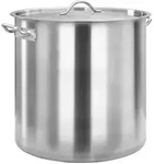 vidaXL Suppentopf 71 L 45&times;45 cm Edelstahl