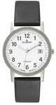 Dugena Unisex-Armbanduhr Novum, Titangeh&auml;use, Mineralglas, Lederarmband, 5 bar