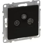 Legrand SEANO Durchgangsdose 765368 TV-R-SAT f.HD-TV in der Farbausf&uuml;hrung 5