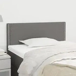 vidaXL Kopfteil Dunkelgrau 90x5x78/88 cm Stoff