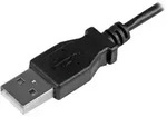 StarTech.com Micro USB Lade/Sync-Kabel - St/St - Micro USB linksgewinkelt - 1m - USB