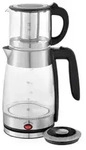 Sch&auml;fer Glas-Teekocher 1,8/0,8 Liter 2200W Wasserkocher Elektrischer...