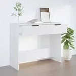 vidaXL Konsolentisch Wei&szlig; 90x36x75 cm Holzwerkstoff