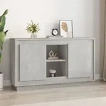 vidaXL Sideboard Betongrau 102x35x60 cm Holzwerkstoff