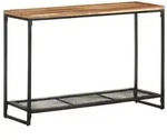 vidaXL Konsolentisch 110x35x75 cm Akazie Massivholz