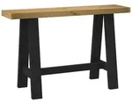 vidaXL Konsolentisch NOAIN A-Form-Beine 120x30x75 cm Massivholz Kiefer