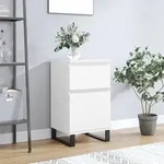 vidaXL Sideboard Wei&szlig; 40x35x70 cm Holzwerkstoff
