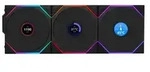 LIAN LI L&uuml;fter Uni Fan TL Wireless LCD Reverse 120mm schwarz