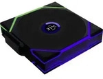 Lian Li UNI FAN TL Wireless LCD L&uuml;fter, ARGB, PWM - 120 mm, schwarz