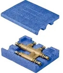 Geberit GE Mepla, Kreuzungs-T-St&uuml;ck mit Box, d20 x 16 x 20mm, MS, 1 Stk.