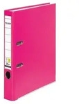 Falken 25x PP-Color-Ordner A4, R&uuml;cken 50mm, mit Einsteckschild, Pink, 11286820F