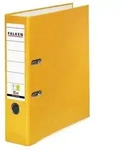 Falken 20x PP-Color-Ordner A4, R&uuml;cken 80mm, mit Einsteckschild, Gelb, 09984048F