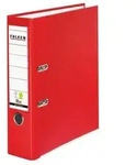 Falken 20x PP-Color-Ordner A4, R&uuml;cken 80mm, mit Einsteckschild - Rot - 09984071F