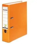Falken 20x PP-Color-Ordner A4, R&uuml;cken 80mm, + Einsteckschild, Orange, 11286721F