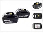 Makita Akku Power Set 18V 2x Akku 5,0Ah BL1850B ( 197280-8 ) Doppelpack