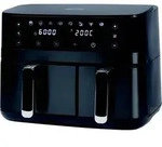 PROFI COOK Doppel-Hei&szlig;luft-Fritteuse PC-FR 1295 H six