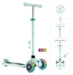 GLOBBER PRIMO LIGHTS mint, mit Leuchtrollen
