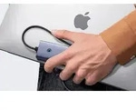 4-in-1-Hub Baseus UltraJoy USB-C zu USB 3.0 (Space Grau)