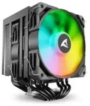Sharkoon A60 RGB Dual-Tower-Luftk&uuml;hler - CPU-K&uuml;hler - 30 dB