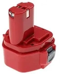 EXTENSILO Akku kompatibel mit Makita 6313DWBE, 6314DWBE, 6313DWB, 6314D, 6314DWAE