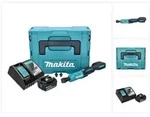 "Makita DWR 180 RM1J Akku Ratschenschrauber 18 V 47,5 Nm 1/4" 3/8" + 1x Akku 4,0 Ah +