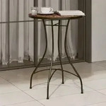 vidaXL Mosaik-Bistrotisch Terrakotta &Oslash;50x70 cm Keramik