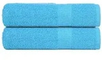 vidaXL Handt&uuml;cher 2 Stk. T&uuml;rkis 50x100 cm 360 g/m2 100% Baumwolle