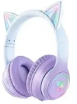ONIKUMA B90 Gaming-Headset (Blau/Violett)