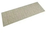 vidaXL K&uuml;chenteppich Waschbar Bl&auml;tter 45x150 cm Samt