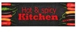 vidaXL K&uuml;chenteppich Waschbar Hot & Spicy 60x300 cm