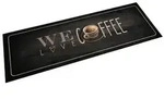 vidaXL K&uuml;chenteppich Waschbar Kaffee 60x180 cm Samt