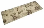vidaXL K&uuml;chenteppich Waschbar Kaffee Braun 60x180 cm Samt