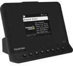 TELESTAR Internetradio TOP 400, DAB+/FM, schwarz