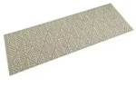vidaXL K&uuml;chenteppich Waschbar Bl&auml;tter 60x180 cm Samt