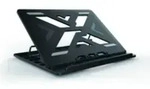 Conceptronic ERGO Laptop Cooling Stand Laptop-St&auml;nder Schwarz 39,6 cm (15.6)