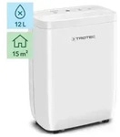 TROTEC Raumentfeuchter elektrisch TTK 27 E &ndash; Leistung 12 L/Tag &ndash; Fl&auml;che 15 m2 /