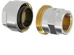 Flamco Plus DVGW Schwarzrohradapter f&uuml;r Rohr 3/8" x G 1/2" Innengewinde