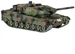 Modellbausatz mit Basiszubeh&ouml;r, Leopard 2A6/A6M, 168 Teile, ab 12 Jahren