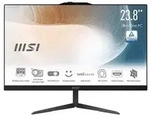 "MSI Modern AM242 12M-1629XDE All-in-One schwarz 23.8" (60,5cm) FHD Display,"