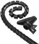 Hama Flexibler Spiral-Kabelschlauch universal